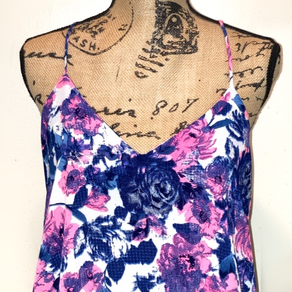 GUC Nymph Flowy Slip/Cami Boho Summer Shift Dress - Picture 4 of 7